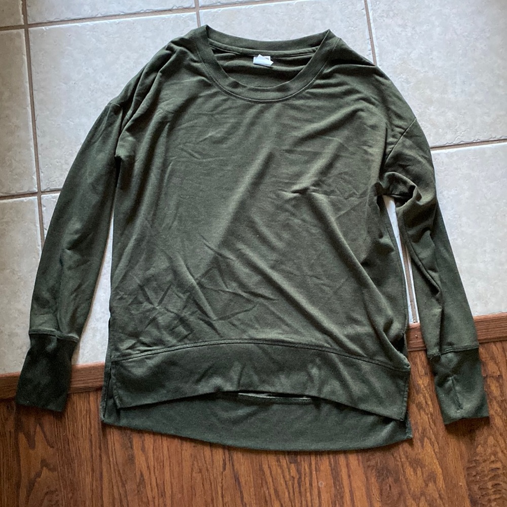 Like New: Avia Dark Green Active Sweatshirt